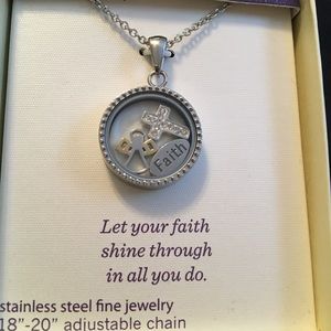 Hallmark “faith” necklace